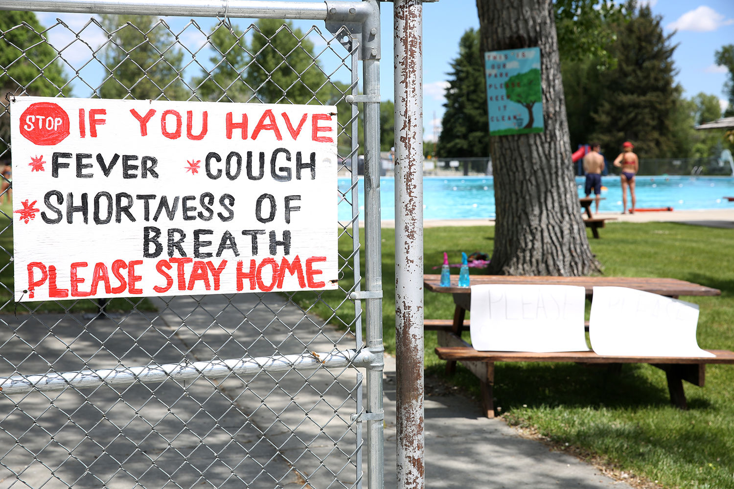 Buffalo’s city pool opened for the first day of the year